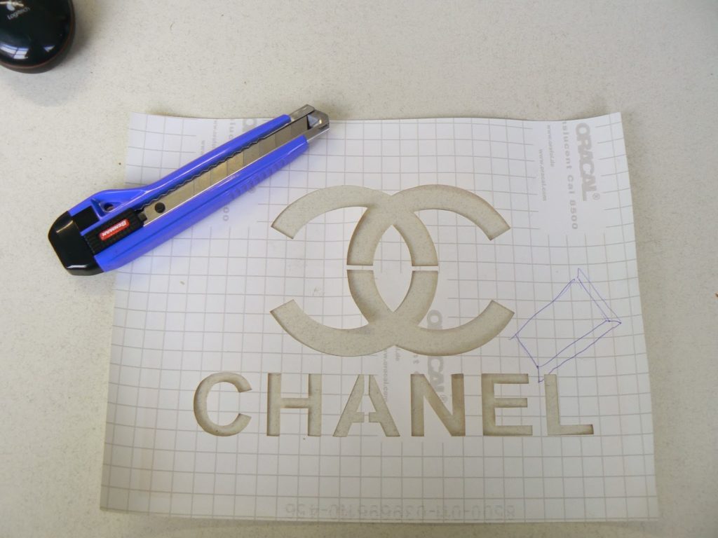 Chanel stencil
