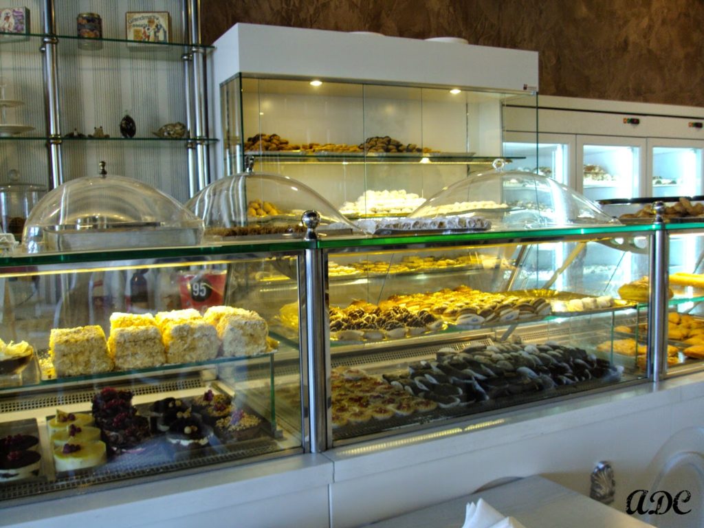 Pastry shop at the city of Chios