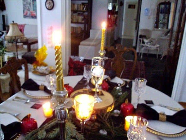 Our dining room for new years eve