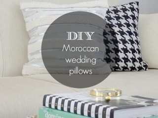 Moroccan wedding pillow covers diy