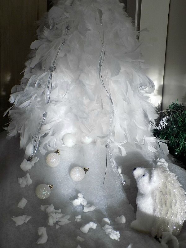 Feather christmas tree