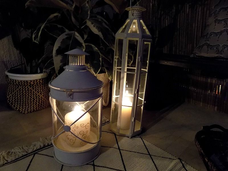 Lanterns and candles