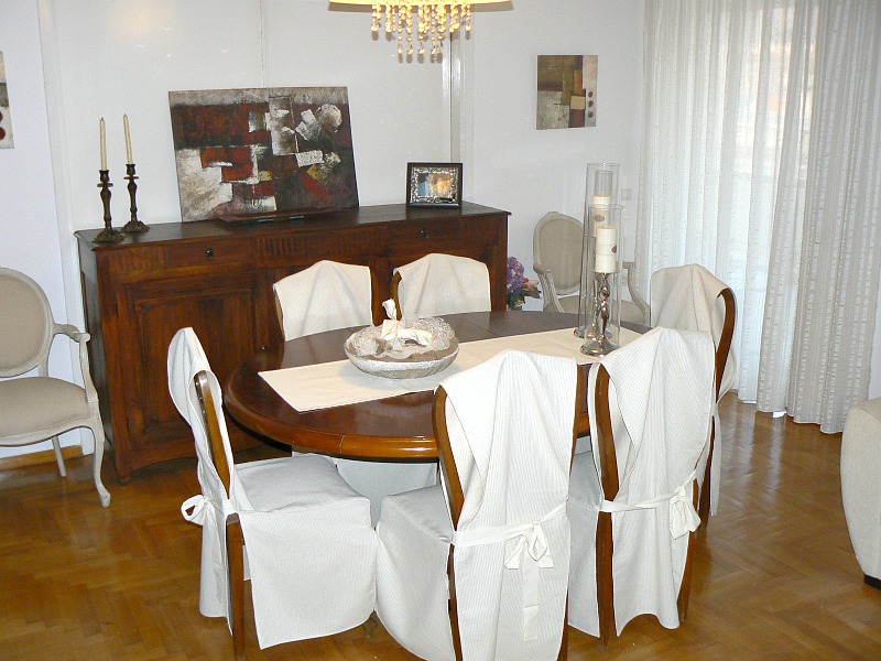 Old dining room area