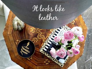 Καπέλο λάμπας μεταμορφώνεται σαν δερμάτινο