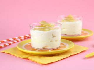 Δροσερή μους από λεμόνι