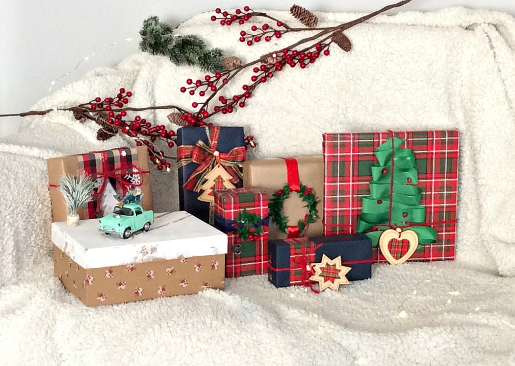 6 ιδέες για το τύλιγμα των δώρων τα Χριστούγεννα