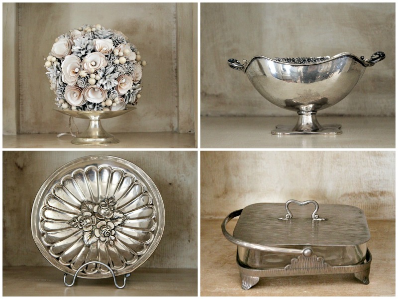 Antique silver items
