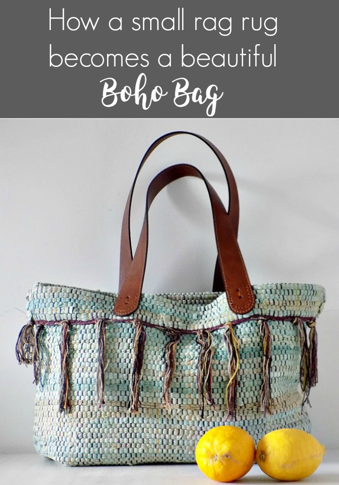 Πως μια κουρελού γίνεται μία boho τσάντα για τα ψώνια | Rag rug bag, with this diy bag you'll be ready for trips to the grocery store, airport and even the park