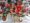 Snowy fence tree collar diy red plaid ornaments