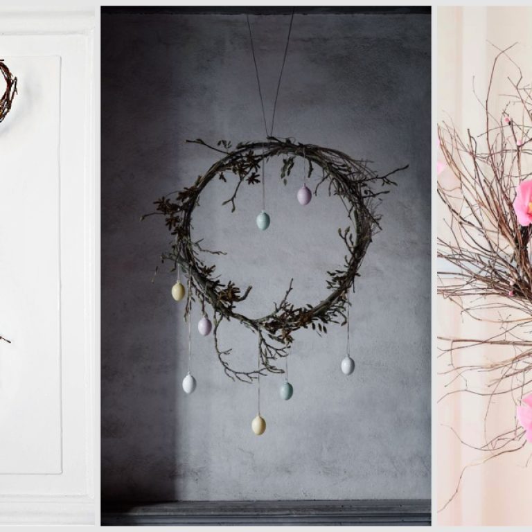 10 ιδέες diy πασχαλινά στεφάνια