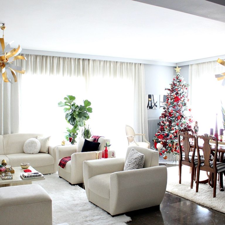 Κόκκινα Χριστούγεννα 2019 στο σπίτι μας