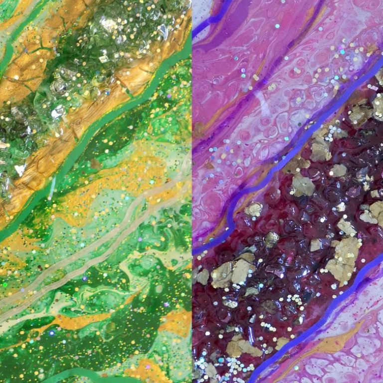 Ζωγραφική με υγρό γυαλί