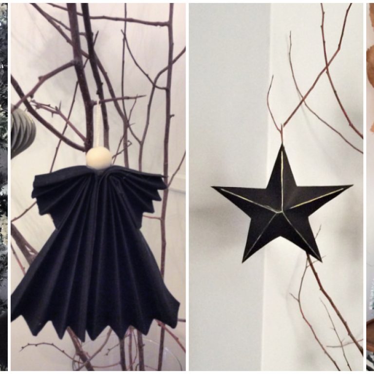 4 ιδέες για χριστουγεννιάτικα στολίδια από χαρτί