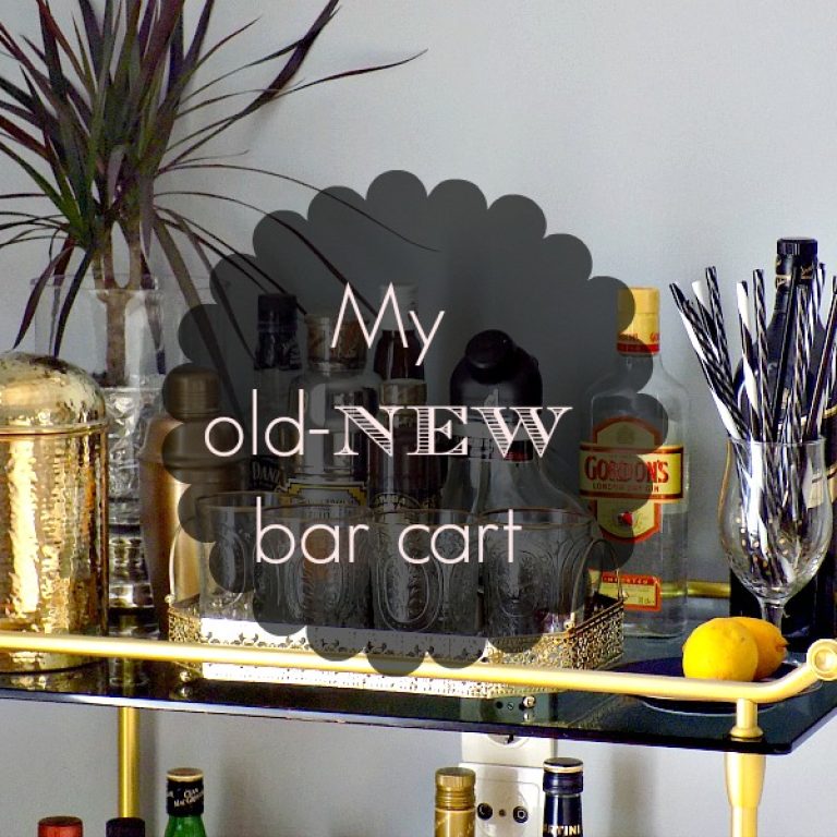 Τροχήλατο μπαράκι για τα ποτά μας