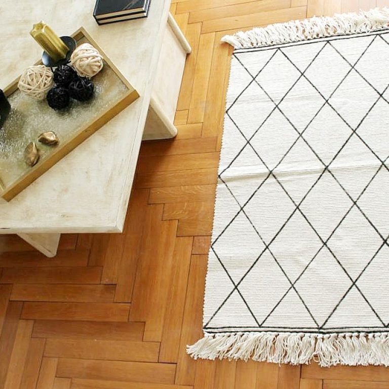 Μαροκινό χαλάκι diy