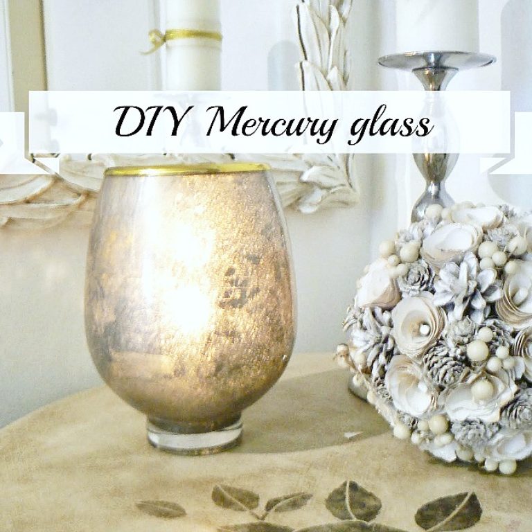 Γυαλί υδραργύρου σε βάζο, πως να το πετύχεις