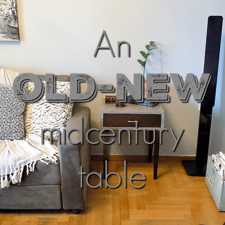 Κομοδίνο γίνεται τραπεζάκι για το καθιστικό μας