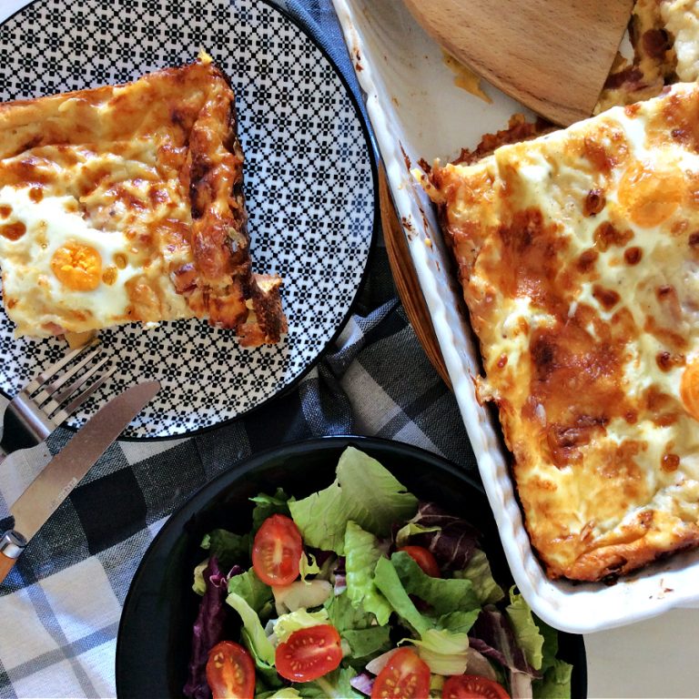 Εύκολη συνταγή Croque Madame σε πυρέξ